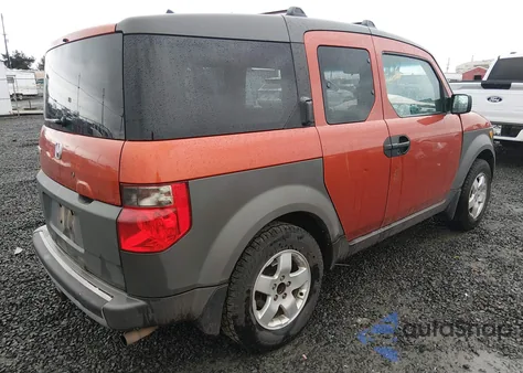 2004 Honda Element Ex from USA, damaged, VIN 5J6YH28584L039506